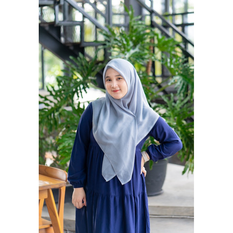 Sienna Dress - Nameera Style | Gamis Rayon Basic Premium, Adem, Busui Friendly