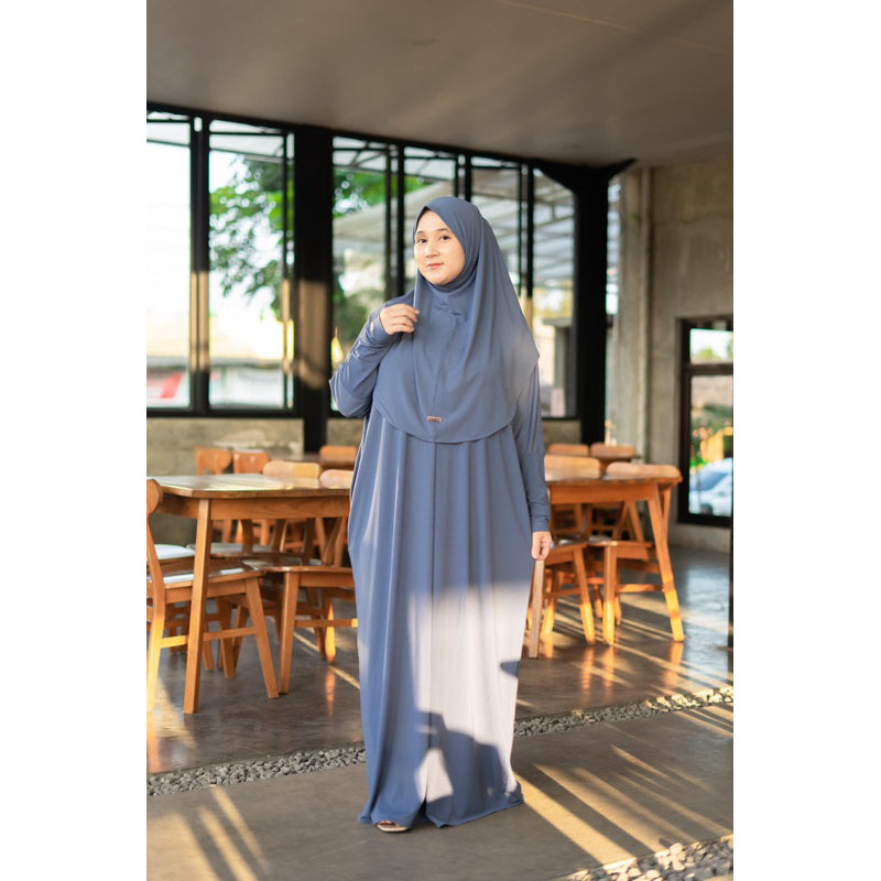 Humaira Dress Jersey Busui Friendly All Size