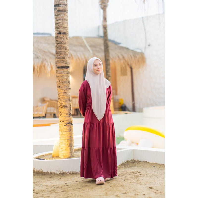 Sienna Dress Vol. 2 | Nameera Style | Gamis Rayon Daily Premium, Adem Busui Friendly