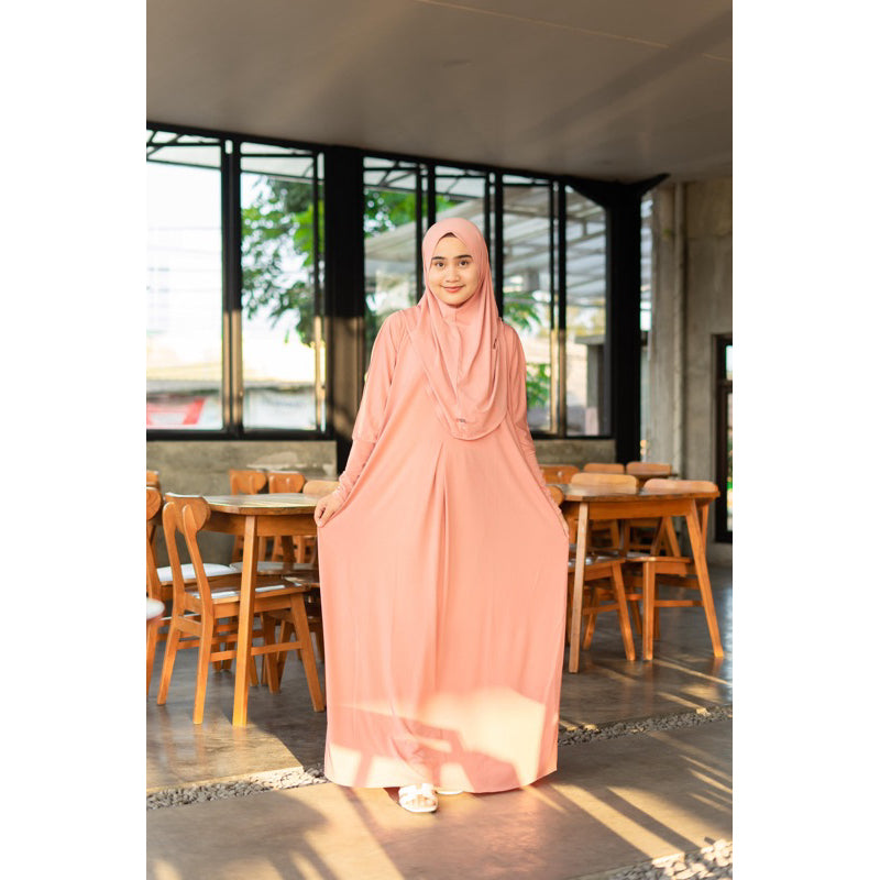 Humaira Dress Jersey Busui Friendly All Size