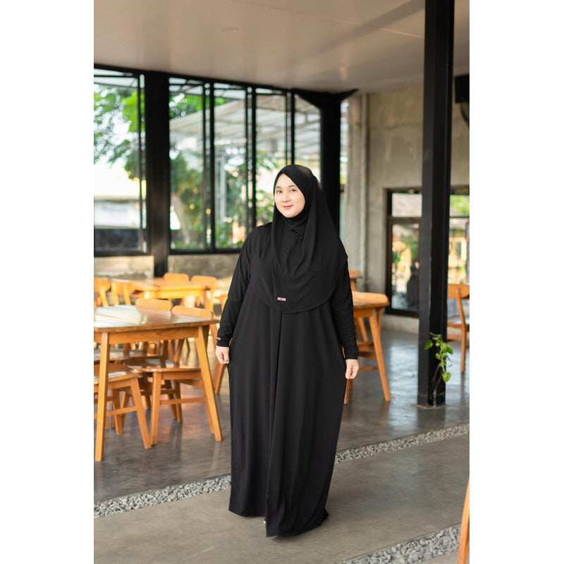 Humaira Dress Jersey Busui Friendly All Size