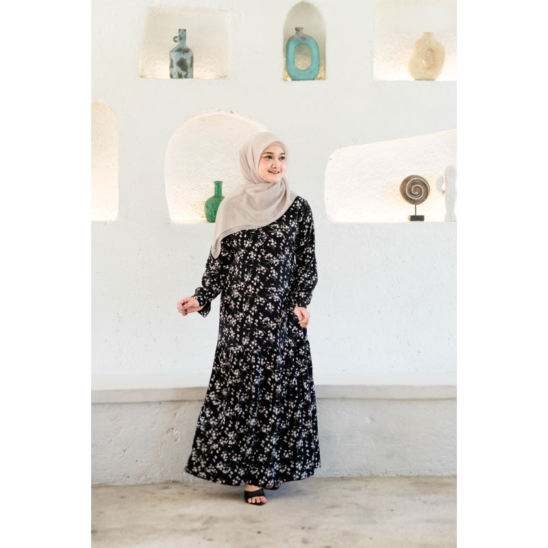 Kayla Dress - Nameera Style | Gamis Adem, Rayon, Busui Friendly