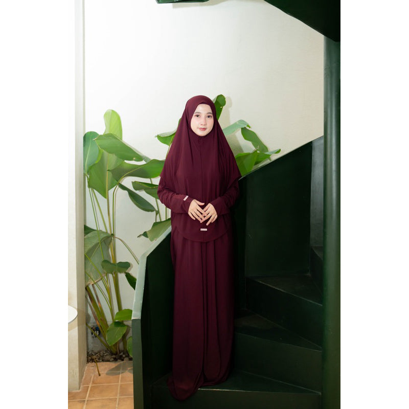 Humaira Dress Jersey Busui Friendly All Size