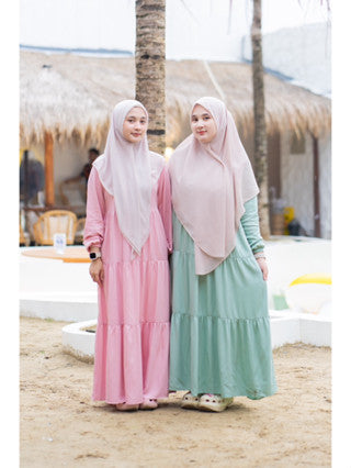 Sienna Dress Vol. 2 | Nameera Style | Gamis Rayon Daily Premium, Adem Busui Friendly