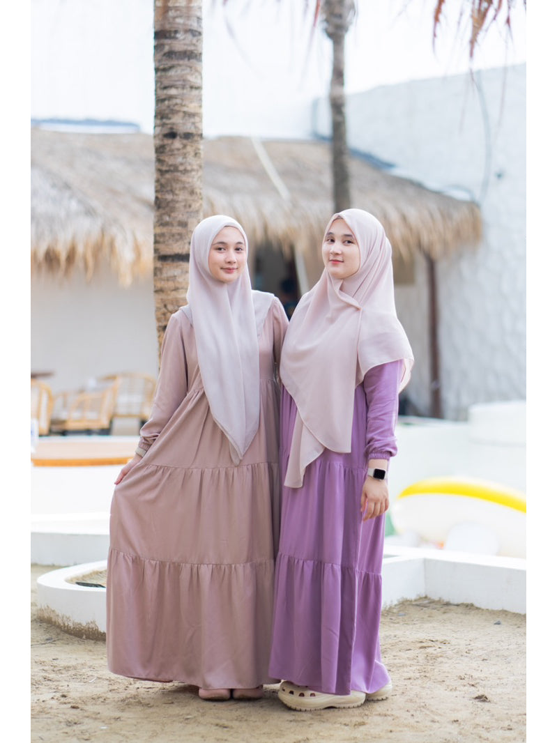 Sienna Dress Vol. 2 | Nameera Style | Gamis Rayon Daily Premium, Adem Busui Friendly