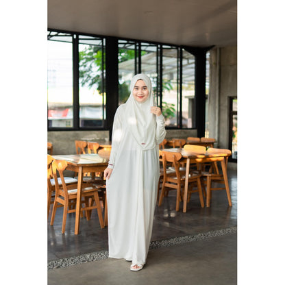 Humaira Dress Jersey Busui Friendly All Size