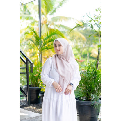 Sienna Dress - Nameera Style | Gamis Rayon Basic Premium, Adem, Busui Friendly