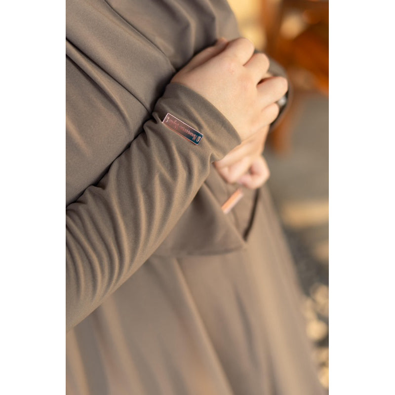 Humaira Dress Jersey Busui Friendly All Size