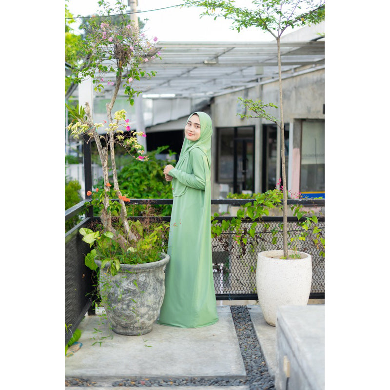 Humaira Dress Jersey Busui Friendly All Size