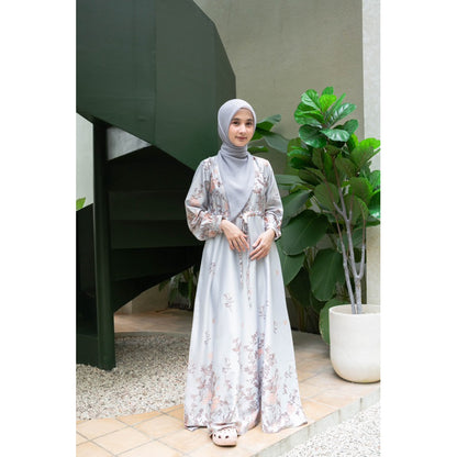 CLARA DRESS - NAMEERA STYLE | Dress Silk Premium Bunga