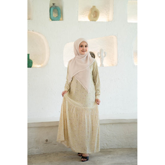 Kayla Dress - Nameera Style | Gamis Adem, Rayon, Busui Friendly
